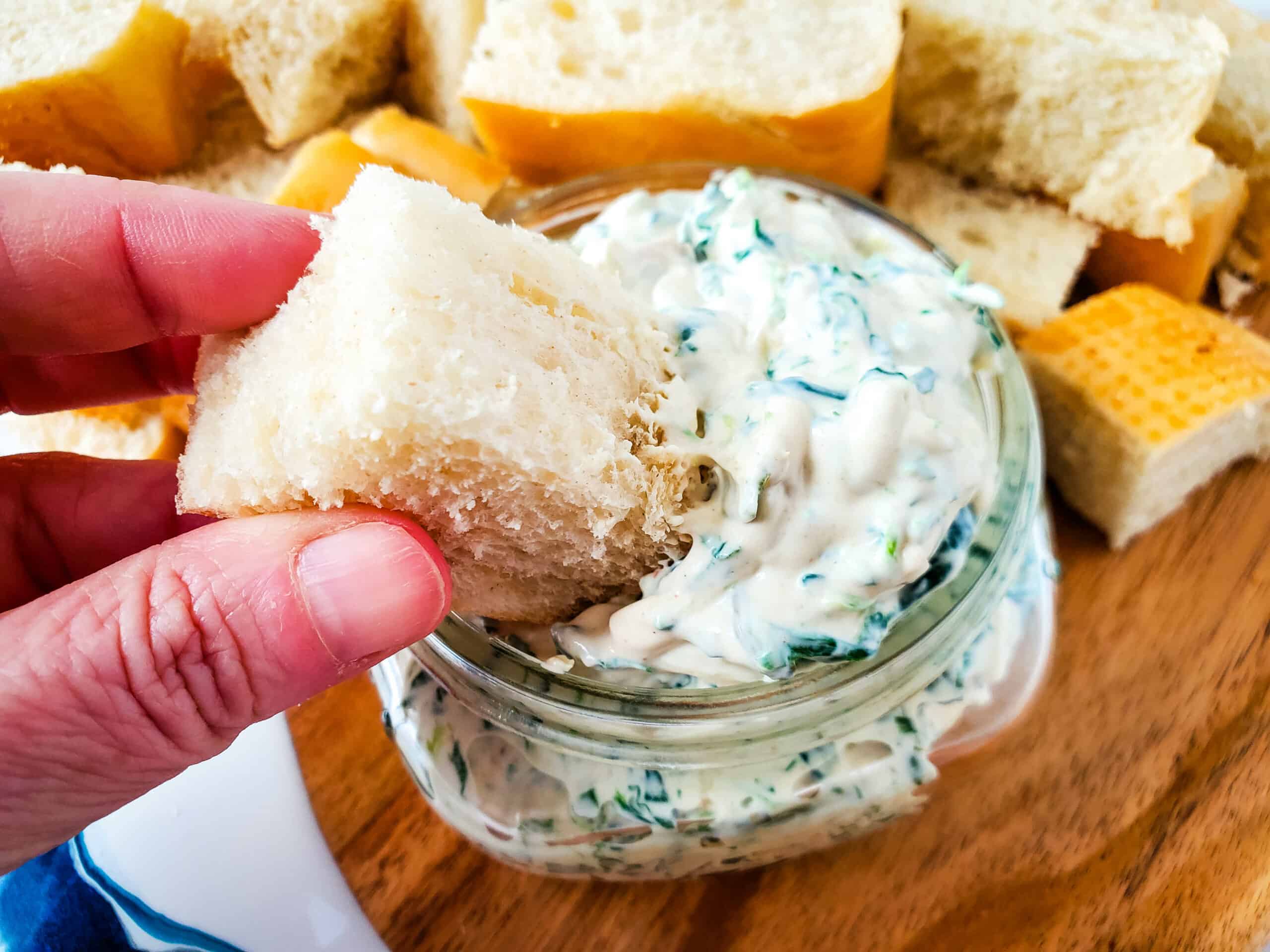 The Most Delicious Spinach Dip