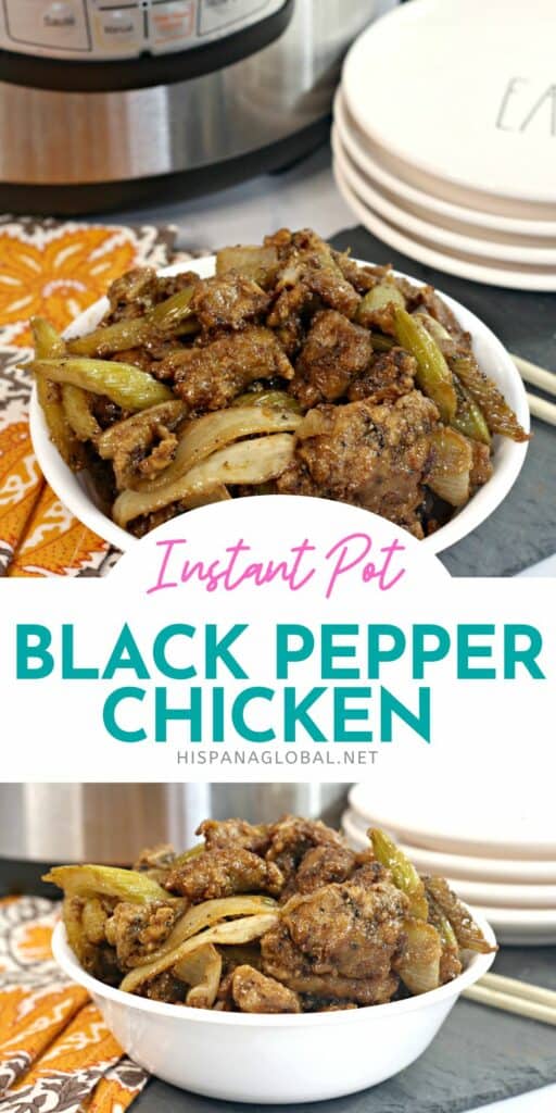  If you have an Instant Pot, you need to try this black pepper chicken recipe, which pairs perfectly with white rice.