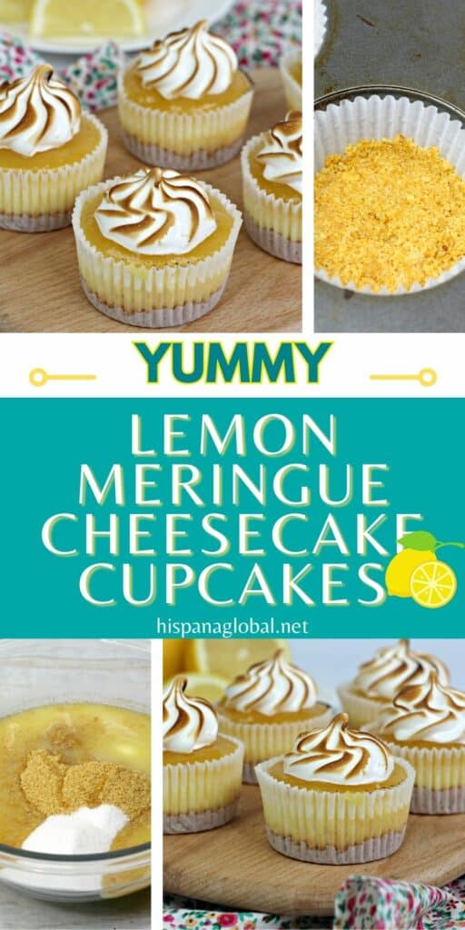 These yummy Lemon Meringue Cheesecake Cupcakes combine your favorite desserts. Learn how to make them at home.