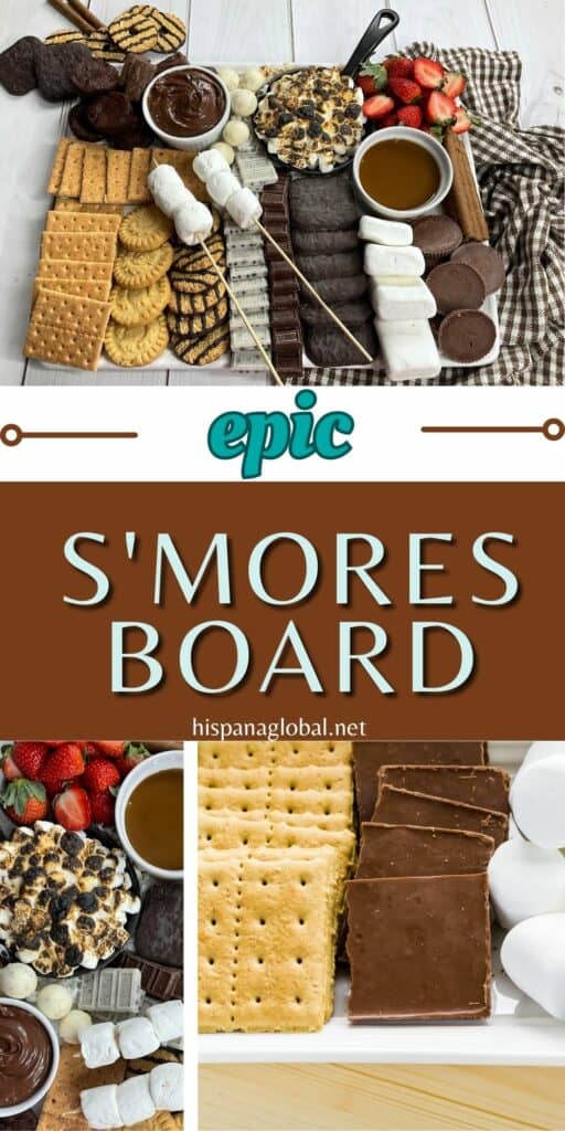 Learn how to make an epic s'mores charcuterie board for your next event. This dessert platter will surely be a hit!