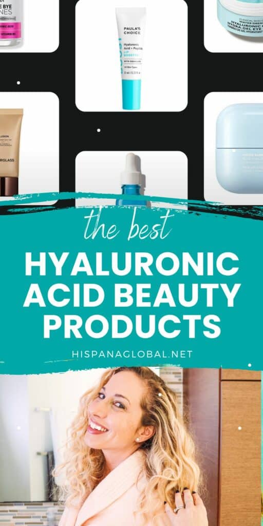 Hyaluronic acid is hailed as a skincare superhero, delivering amazing benefits and hydration. Here are great makeup, skincare and haircare products with this fab ingredient.