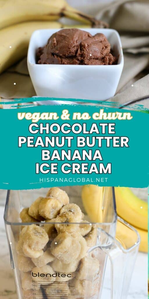 This homemade Chocolate Peanut Butter Banana Ice Cream is not only irresistibly rich in flavor but also so easy to make. You won't need a fancy ice cream machine! It's non-dairy, so it's perfect for vegans