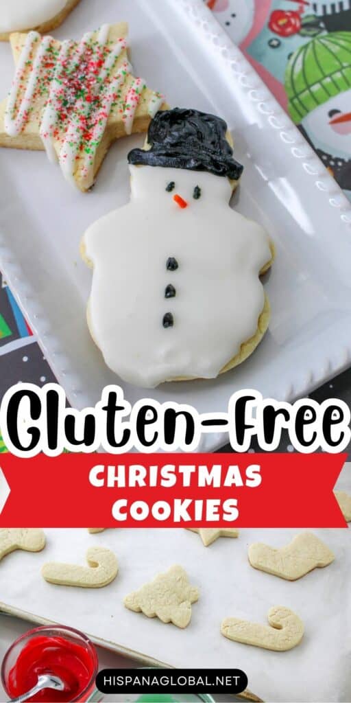 Want to make the most delicious gluten-free sugar cookies for the holidays? This recipe allows everybody to enjoy festive Christmas cookies.