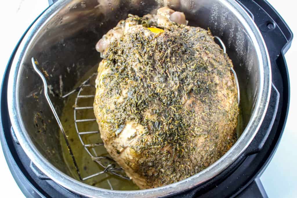 Looking for a hassle-free and succulent addition to your Thanksgiving feast? Make this juicy Instant Pot lemon and herb turkey breast. 
