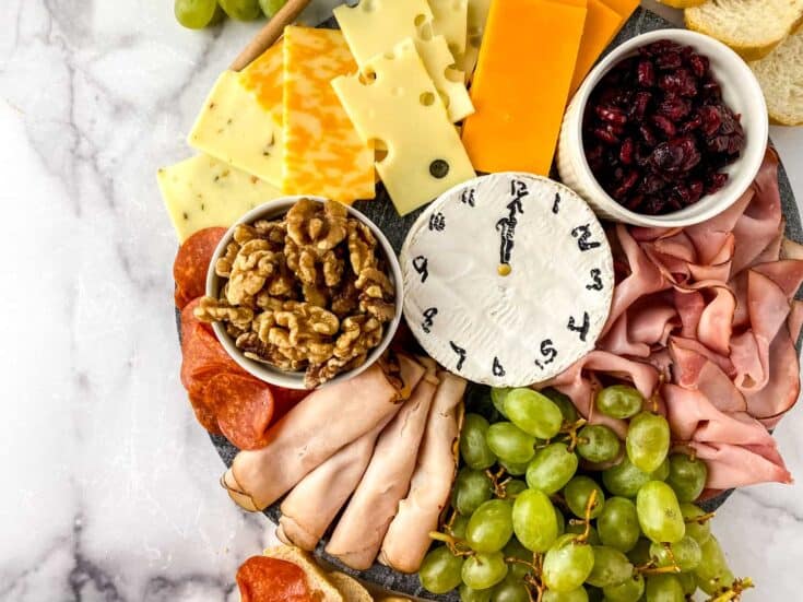 New Year's Eve Charcuterie Board