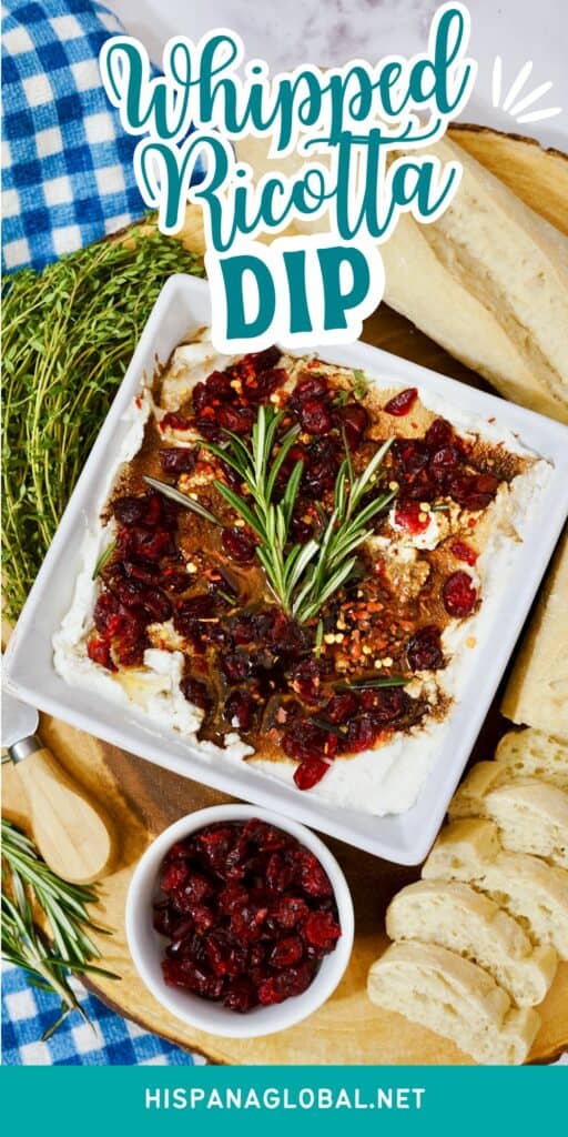 If you need to impress guests, try this delicious whipped ricotta dip with balsamic vinegar and cranberries. This easy recipe is a hit whenever you are expecting guests or hosting a dinner party, especially during the holidays.