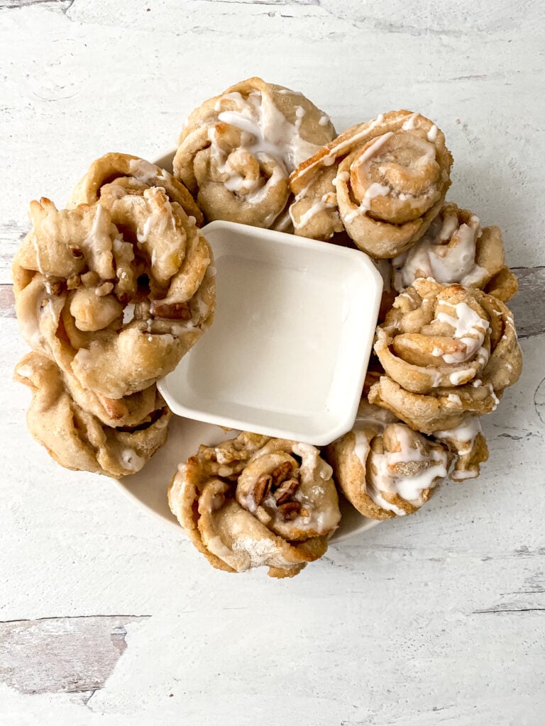 You will love this recipe for the most delicious gluten-free cinnamon rolls. Made with simple ingredients found at grocery stores, these sweet treats are the perfect companion for your daily cup of coffee.