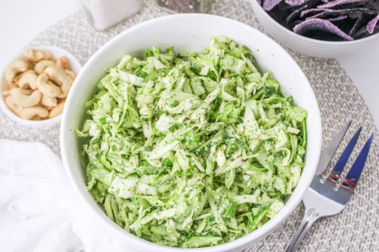 This TikTok Green Goddess salad recipe is delicious, fresh, tasty and easy to make, so it's definitely a keeper.