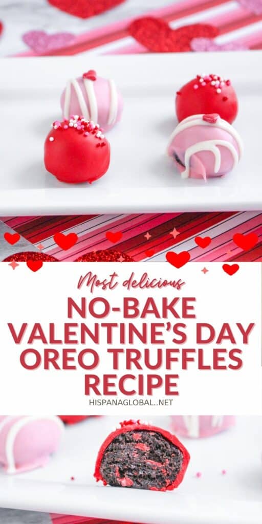 Discover the perfect Valentine's Day treat with our easy no-bake Oreo truffle recipe. Simple ingredients transform into delicious, bite-sized truffles with pink candy coating, ideal for gifting or indulging. 