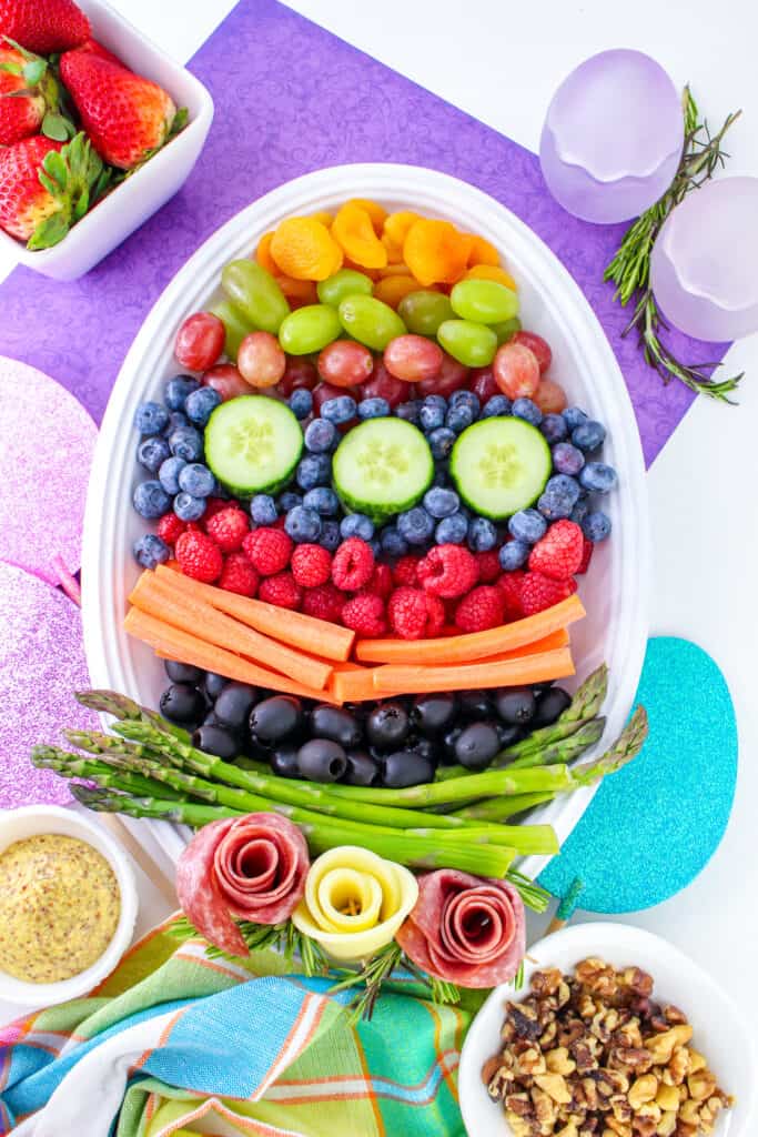Delight your guests with this colorful Easter Charcuterie Board, a delicious addition to your holiday spread. Assemble a variety of meats, fresh fruits, and crunchy veggies, creating a colorful centerpiece for your Easter celebration.
