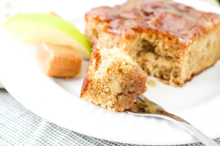 This moist Caramel Apple Cake combines tender apple pieces with a rich caramel glaze, creating the perfect fall dessert. Perfect for fall gatherings or a cozy night in, this cake brings together fresh apples, a homemade caramel sauce and classic spices in such a satisfying way.