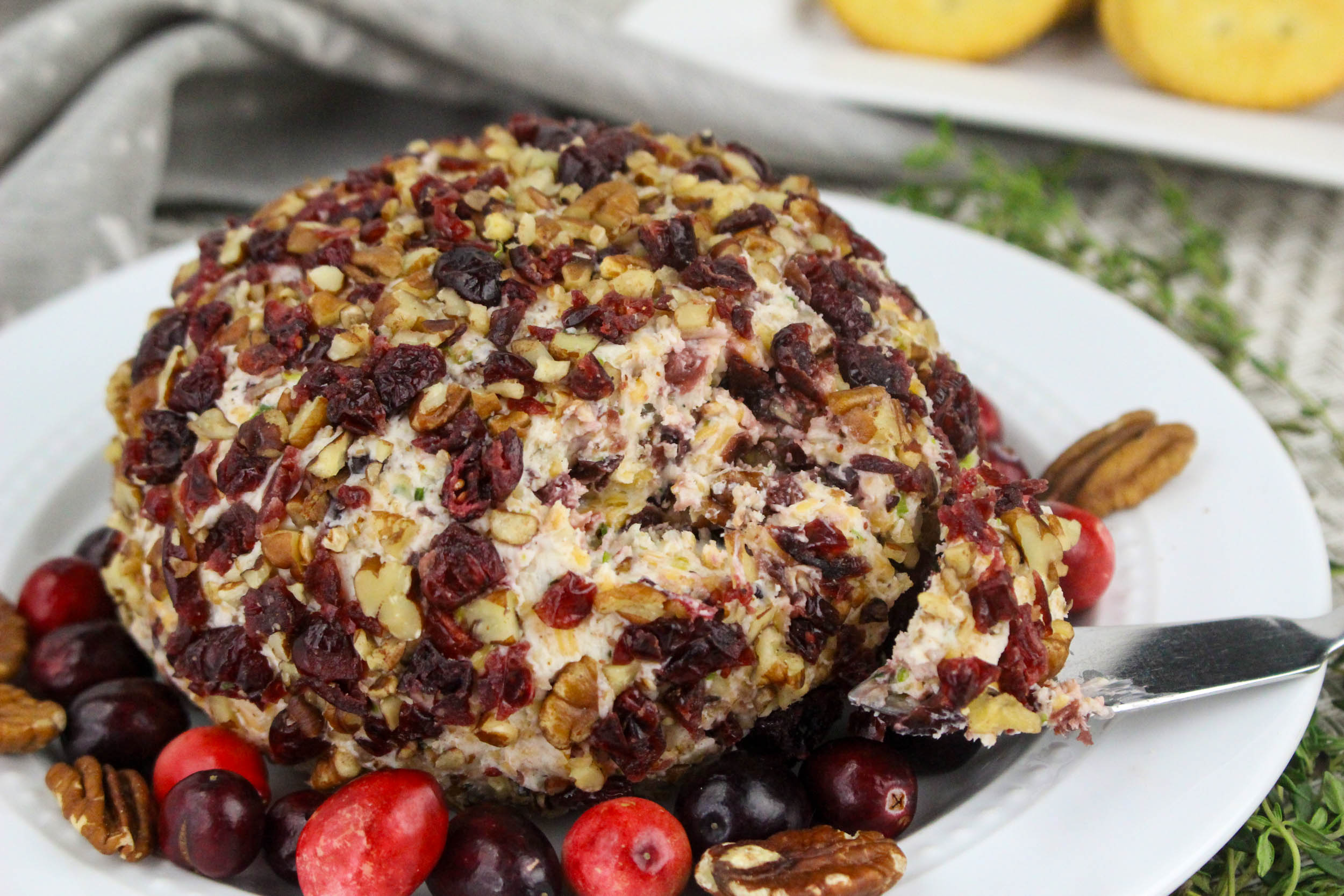 Easy Cranberry Pecan Cheeseball Recipe Hispana Global